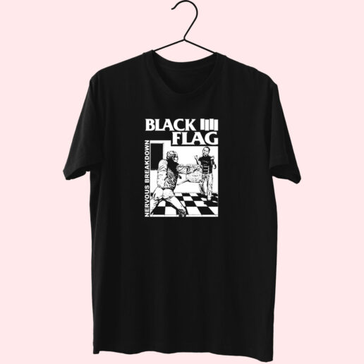 Graphic Black Flag Nervous Breakdown Essentials T shirt