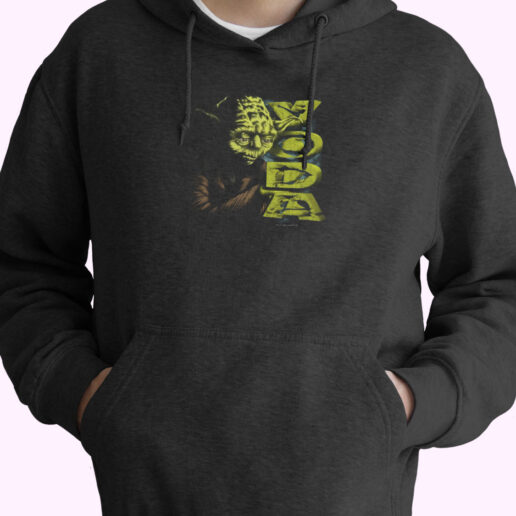 Graphic Star Wars Master Yoda Hoodie Design