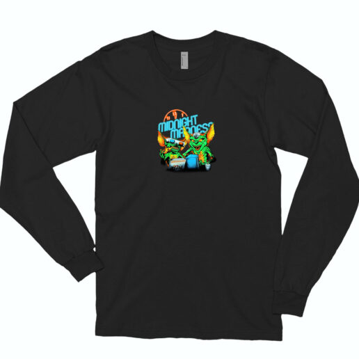 Gremlins Gizmo Midnight Madness Long Sleeve Shirt Classic Style