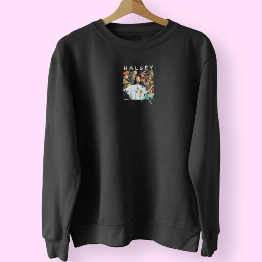 Halsey Love And Power Tour Retro Sweatshirt Design