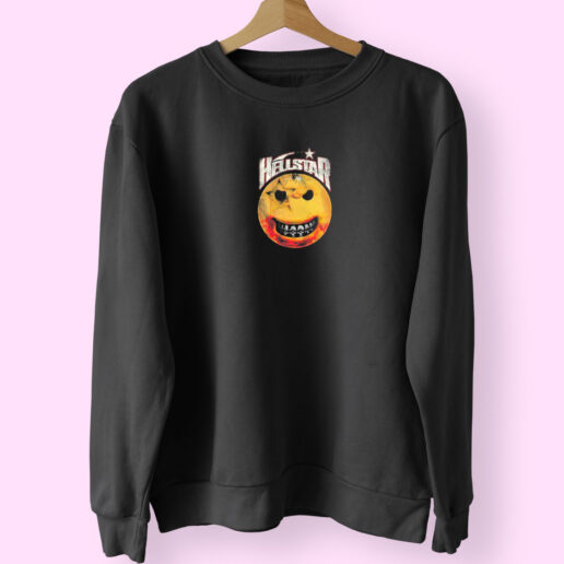 Hellstar Studios Evil Smile Graphic Sweatshirt Design