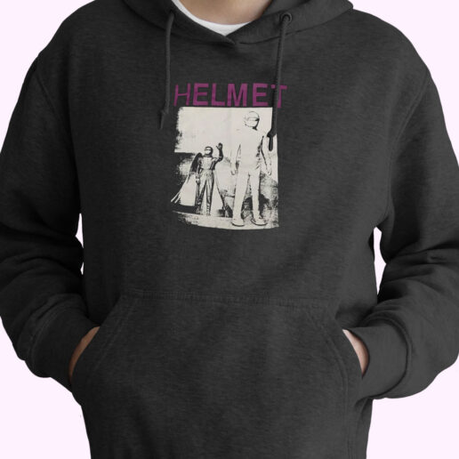 Helmet Band Concert Tour Amrep Vintage Hoodie Design