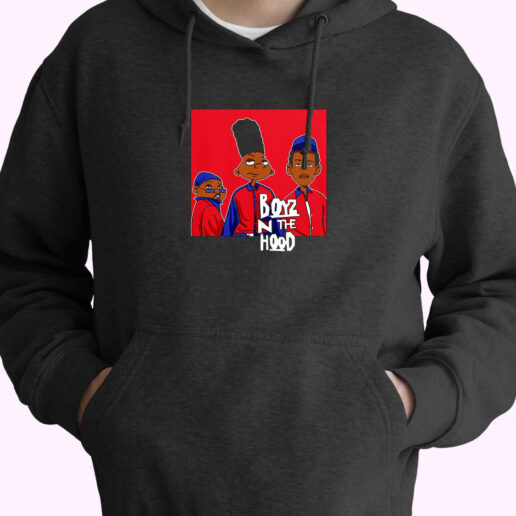 Hoodie Boyz N The Hood Cartoon 90s Style