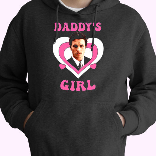 Hoodie Daddy's Girl Christian Bale 90s Style