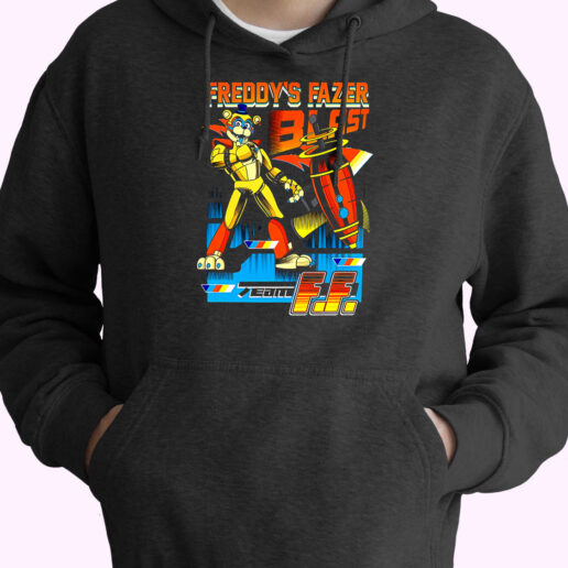 Hoodie Freddy's Fazer Blast Fnaf 90s Style