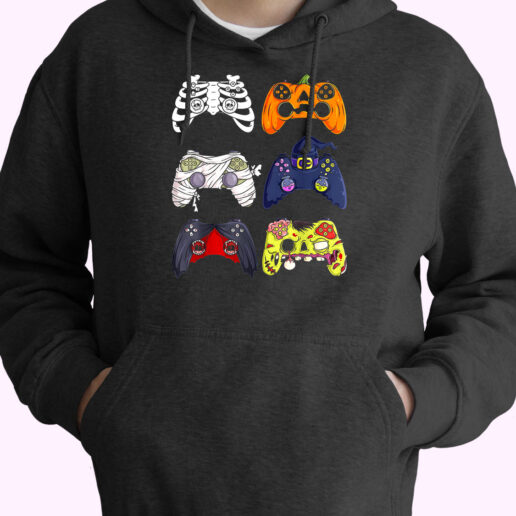 Hoodie Gaming Controllers Mummy 90s Style