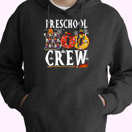 Hoodie Preschool Boo Crew 90s Style