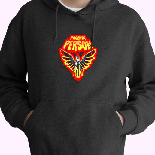 Hoodie Rick And Morty Phoenix Person 90s Style