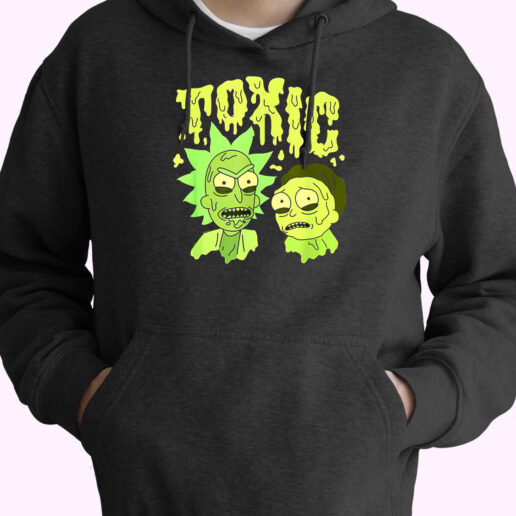 Hoodie Rick And Morty Toxic 90s Style