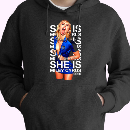 Hoodie She Is Miley Cyrus 90s Style