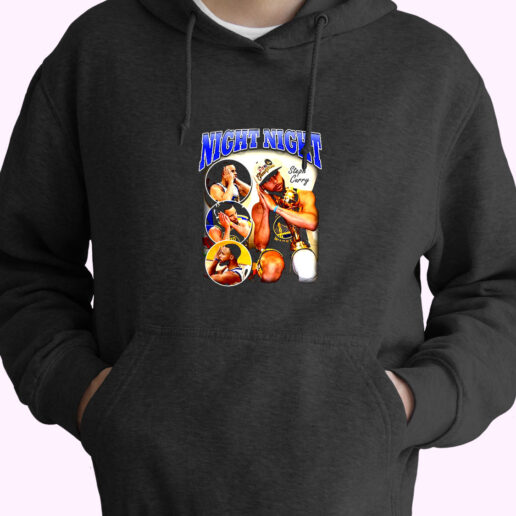 Hoodie Steph Curry Night Night 90s Style