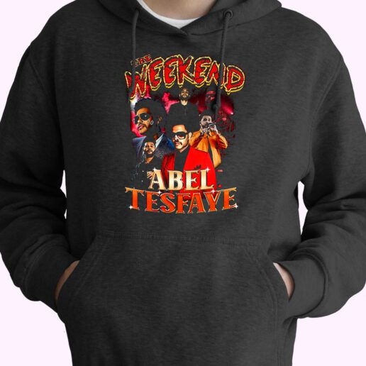 Hoodie The Weekend Abel Tesfaye 90s Style