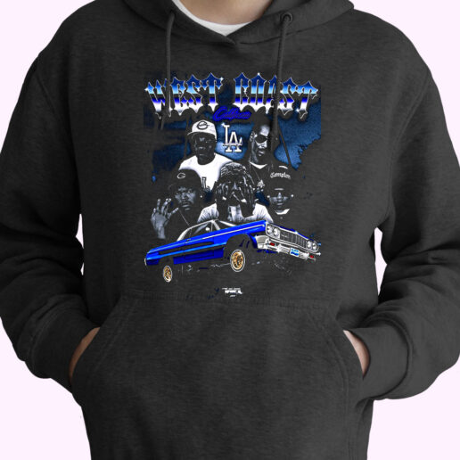 Hoodie West Coast California Hip Hop 90s Style