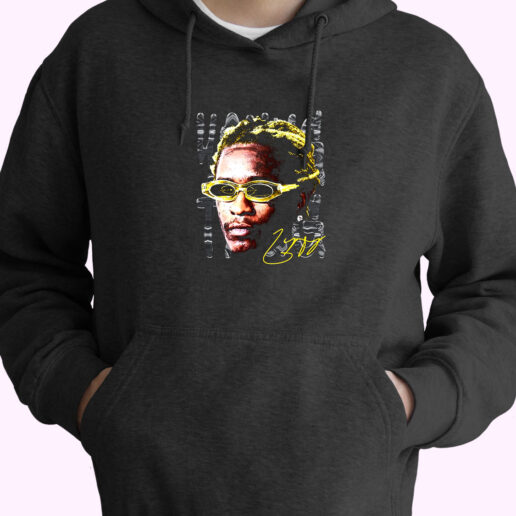 Hoodie Young Thug Head Sign 90s Style