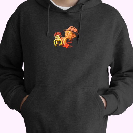 Horror Movie Freddy Krueger Hoodie Design