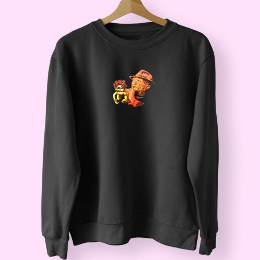 Horror Movie Freddy Krueger Sweatshirt Design