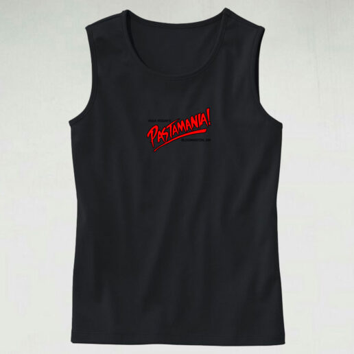 Hulk Hogan’s Pastamania Tank Top Design