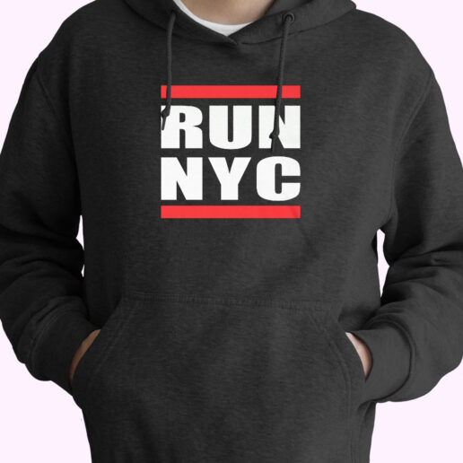 I Run Nyc Hoodie Design