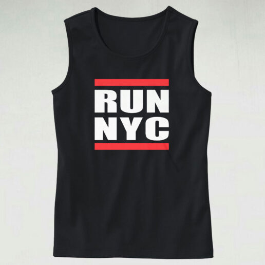 I Run Nyc Tank Top Design