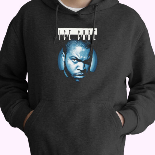 Ice Cube Portrait Graphic Hoodie Design