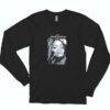 Janet Jackson Photoshoot Style Graphic Long Sleeve Shirt Classic Style