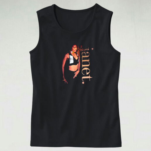 Janet Jackson The Velvet Rope Retro Tank Top Design