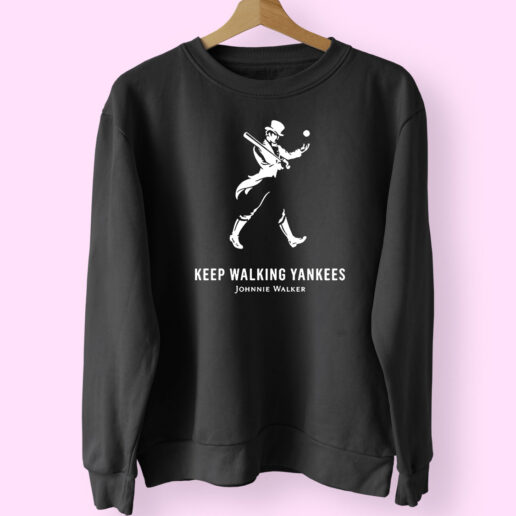 Keep Walking Yankees Essential Sweatshirt
