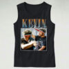 Kevin Abstract 90s Black Essential Tank Top