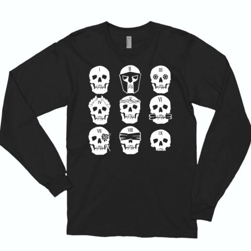 Long Sleeve T Shirt Gideon And Harrow The Ninth Mask 90s Style