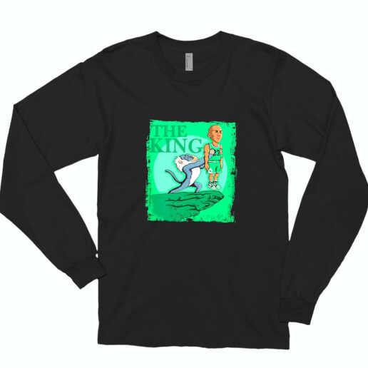 Long Sleeve T Shirt Jordan Travis Tiger King Simba 90s Style