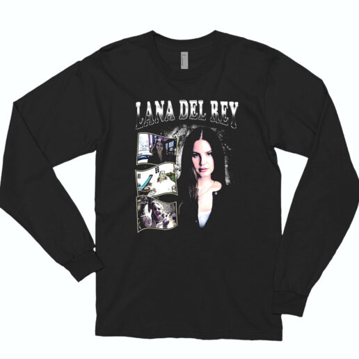 Long Sleeve T Shirt Lana Del Rey Vintage Style 90s Style