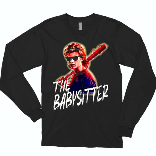 Long Sleeve T Shirt The Babysitter 90s Style