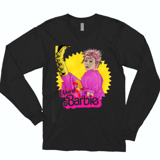 Long Sleeve T Shirt Weird B4rb13 90s Style