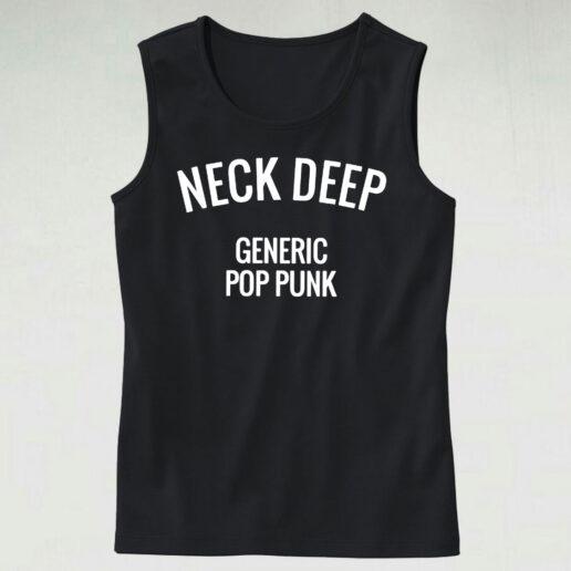 Neck Deep Generic Pop Punk Essential Tank Top