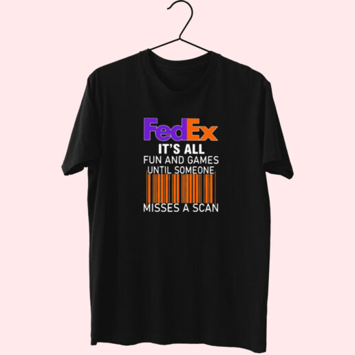 New Fedex Fun And Games Scan Essentials T shirt