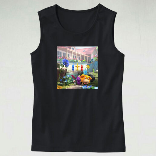 Nintendo Pikmin 4 Graphic Tank Top Design