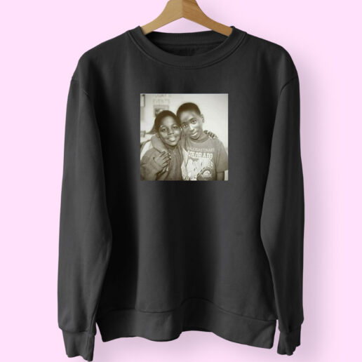 Photo Tupac And Biggie 2 Black Boys Kids Sweatshirt Design