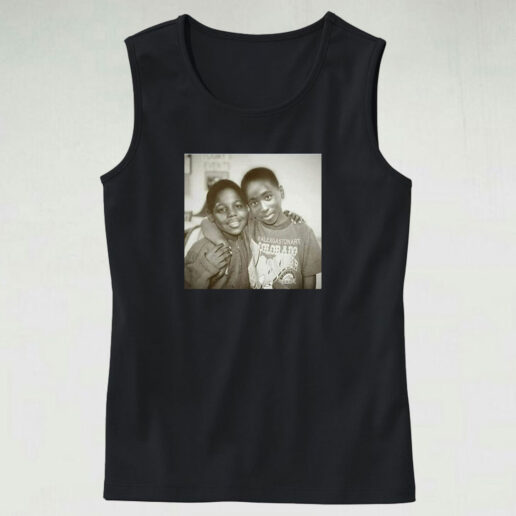 Photo Tupac And Biggie 2 Black Boys Kids Tank Top Design