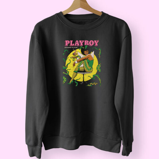 Playboy Entertainment For Villains Graphic Sweatshirt Design