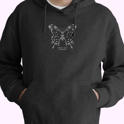 Post Malone Merch Butterfly Ascii Hoodie Design