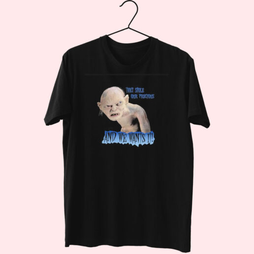 Post Malone Vintage The Lord Of The Rings Gollum Best Essentials T shirt