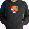 Red Panda Sitting On A Cloud And Eating Ramen Hoodie Design