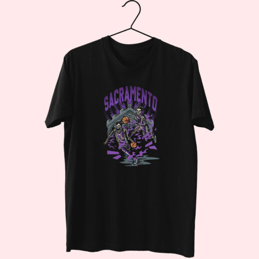 Sacramento Basketball Graphic Bootleg Essentials T shirt