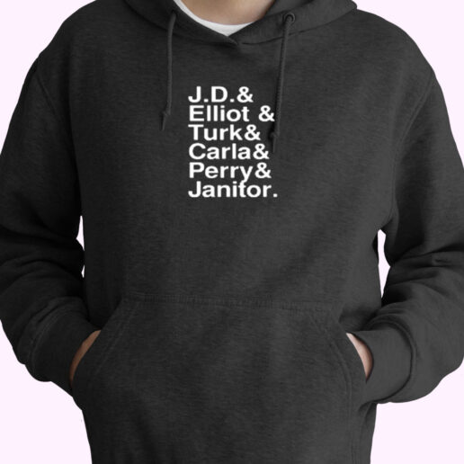 Scrubs Tv Show Jd Elliot Young Rapper Hoodie Design