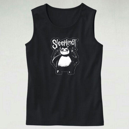 Sleepknot Snorlaw Sleep Parody Funny Tank Top Design