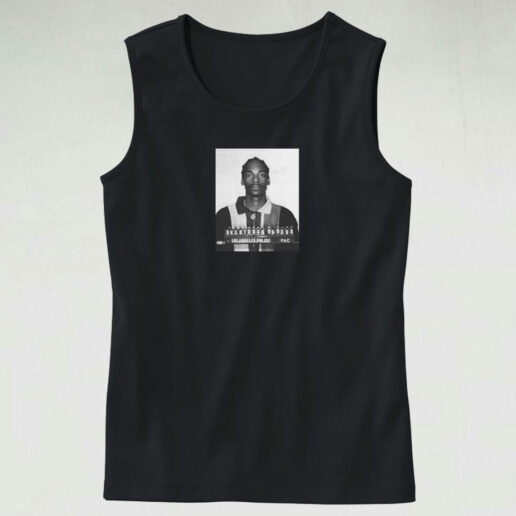 Snoop Dogg Mugshot Los Angeles Police Tank Top Design