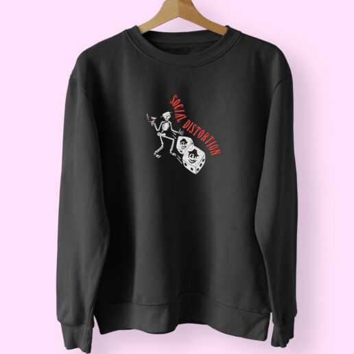 Social Distortion Bad Luck Tour 1992 Sweatshirt Design