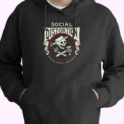 Social Distortion Orange County Hoodie Design