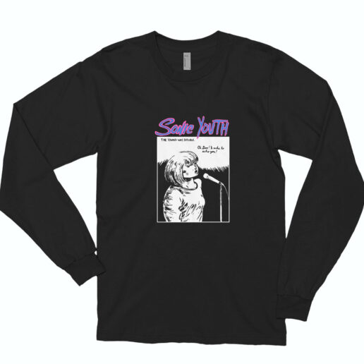 Sonic Youth 1991 In Goo Album Long Sleeve Shirt Classic Style