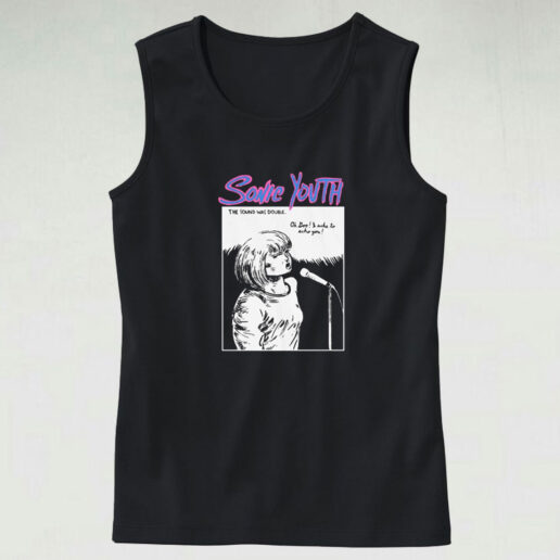 Sonic Youth 1991 In Goo Album Tank Top Design